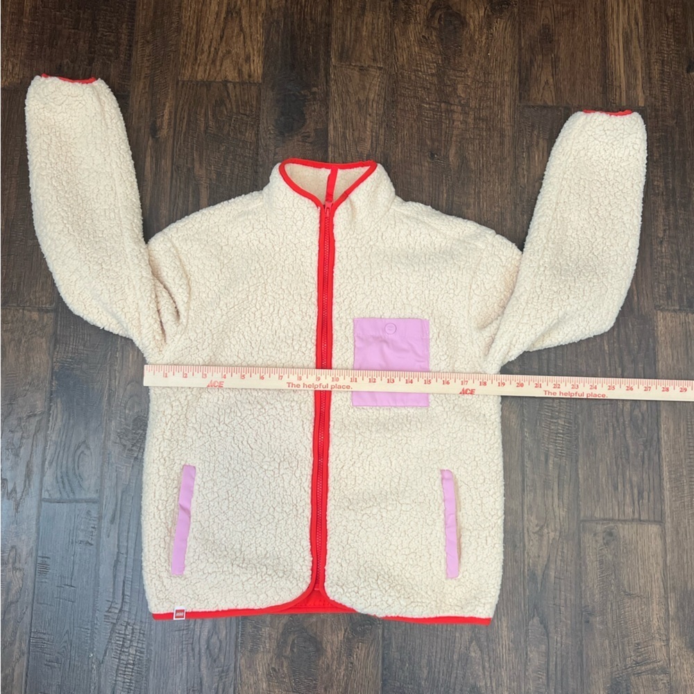 NWT Lego Collection X Target Women’s Contrast Pocket Sherpa Jacket Size XS - Picture 14 of 15